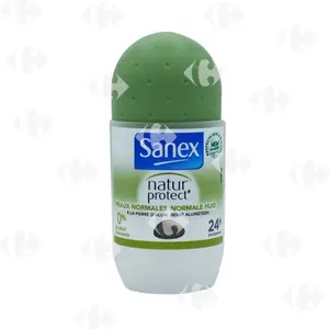 Roll-On Natur Protect Peaux Normales Sans Paraben - Sans aluminium Sanex 50ml