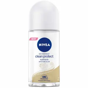 NIVEA, Déodorant Femme, Clean Protect, Roll-on, 50ml