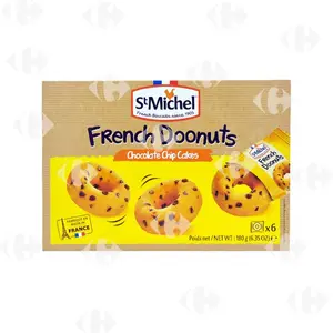 Gâteaux Doonuts pépites de chocolat ST MICHEL, 180g