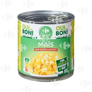 Conserve de Maïs Sans Sucres Ajoutés Carrefour 300g