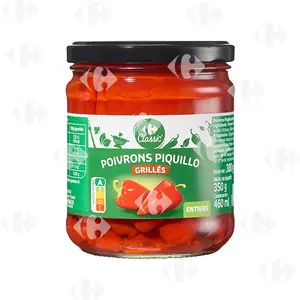 Poivrons Piquillo Grillés et Pelés Carrefour 380g