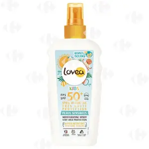 Spray Hydratant Très Haute Protection SPF 50+ Kids Lovea 150ml