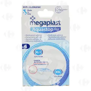 Pansements adhésifs Aquastop Megaplast 4 unités