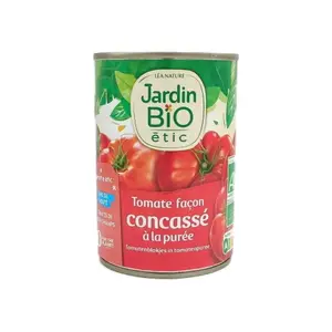 Conserve Concassé de Tomate Jardin Bio 400g