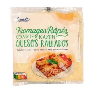 Mélange Fromage Râpé Spécial Cuisine Simpl 500g