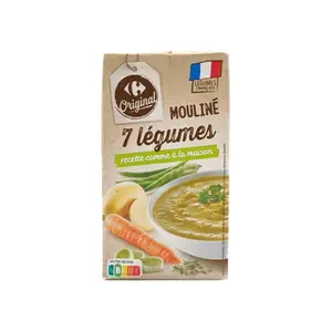 Soupe Mouliné 7 Légumes Carrefour Original 1L