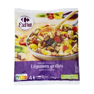 Poêlée de Légumes Grillés Carrefour Extra 1kg