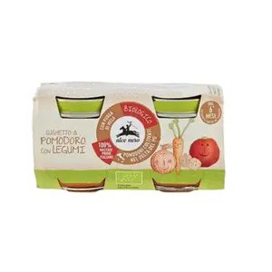Sauce Tomate avec Légumes Alce Nero 2 unités de 80g