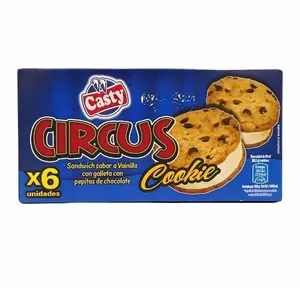 Pack Sandwich Cookie Casty 6 unités 90ml
