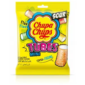 Bonbons Gélifiés Mini Tubes Chupa Chups 24g