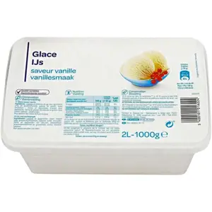 Crème Glacée Vanille en Bac Carrefour Simpl 2l