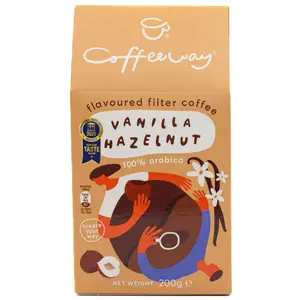 Café Moulu Vanille et Noisettes Coffeeway 200g