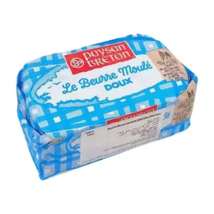 Beurre de Baratte Moulé Doux Paysan Breton 250g