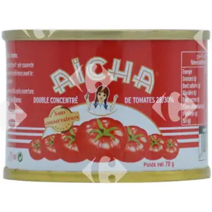 Conserve de Concentré de Tomates Aicha 70g