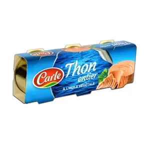 Carle thon à l'huilé végétale 3x85g