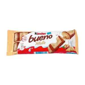 Barre De Chocolat Biscuit White Kinder Bueno