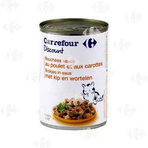 Simply Bouchées En Sauce Au Poulet Légumes  Pour Chat 400G