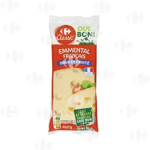 Emmental Plaquette Carrefour 450G