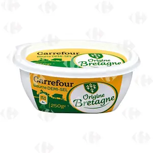 Beurrier Demi Sel 80% MG Carrefour 250G