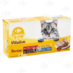 Carrefour Terrine Chaton 4 X 100G