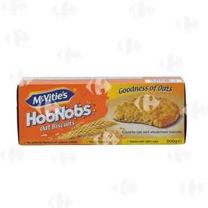 Biscuits À L Avoine Et Blé Entier Hobnob S 300G - Mc Vitie S