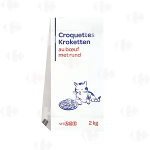 Croquettes Viande Chats Carrefour Blanc 2KG