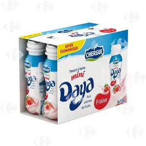 Chergui Yaourt à Boire Mini Daya Fraise 8x170g
