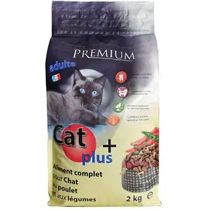 Cat+ Croquettes Poulet Légumes 2kg