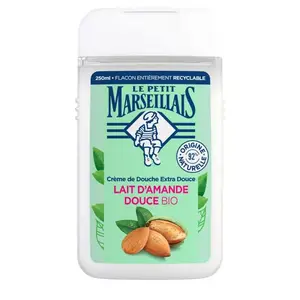 Gel Douche Lait d'Amande Douce Bio Le Petit Marseillais 250ml