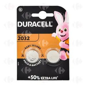 Pile Coin-Cell 2032X100 Duracell