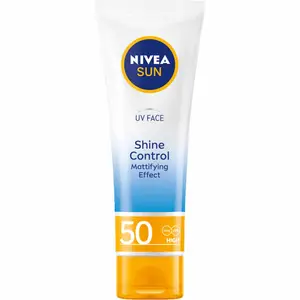 NIVEA SUN, Ecran Solaire UV, Shine Control, SPF 50, 50ml