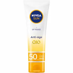 NIVEA SUN, Ecran Solaire UV, Anti-Age & Anti-Pigments, SPF 50, 50ml