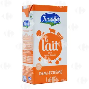 Jaouda Lait UHT Demi écrémé 500ml