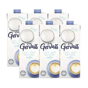 Lait Entier UHT Gervais  6 x1L