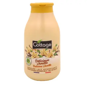 COTTAGE GEL DCHE DELICIEUSE VANILLE 250ML