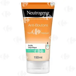 Neutrogena Masque Nettoyant Anti-boutons 2-en-1 150m