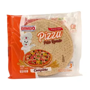 Pizza Complet Bimbo 420g 3 unités.