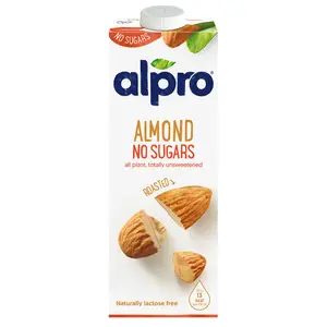 Boisson Végétale Au Lait Alpro Amande Grillée Sans Sucres 1L