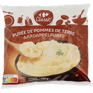 Purée de Pomme de Terre Carrefour Classic 750g
