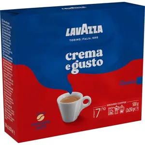Lavazza Boîte à café Crema E Gusto 2X250G sous vide