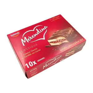 Merendina Classique Génoise Fourrée et Enrobée 10 Unités