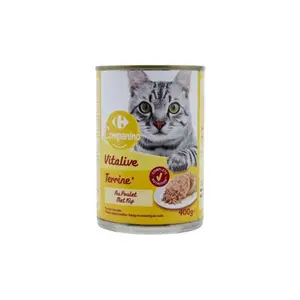 Pâtée pour Chat Adulte Carrefour Companino 400g