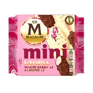 Magnum Mini Utopia Ice Cream White Berry & Almand 338Ml