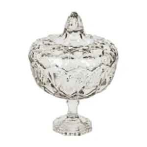 Bonbonnière Orchidée Gravée 15cm.