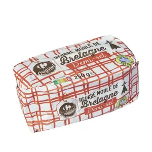 Beurre Moulé de Bretagne Demi Sel Carrefour 250g