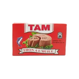 Thon à l'Huile Végétale Tam 125g