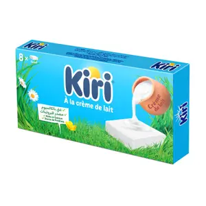 Kiri Fromage Fondu à La Crème de Lait 8 Portions 128g