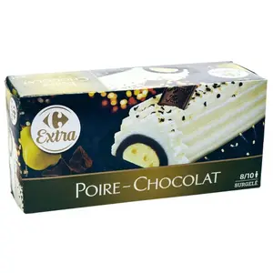 Bûche Glacée Poire Belle-Hélène Carrefour 1L