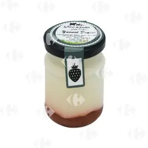 Yaourt Brassé Bio Coulis de Fraise La Ferme de Bouskoura 125g