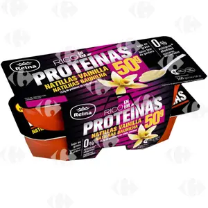 Crème Dessert Vanille Protéines Reina 4x125g
